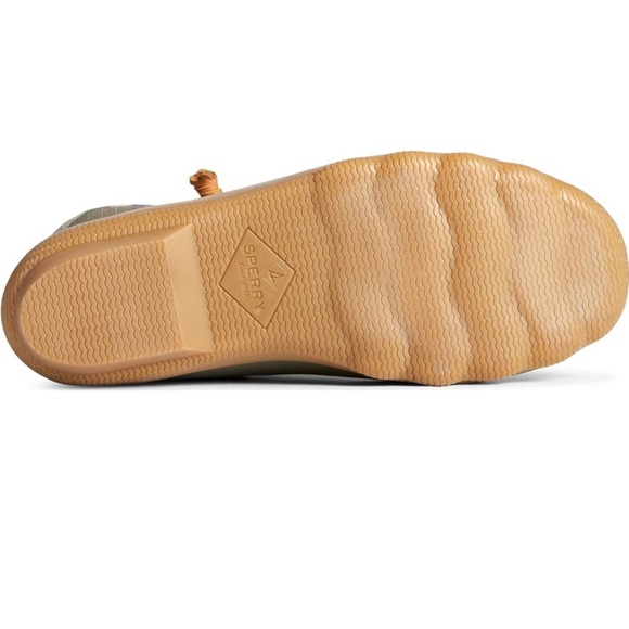 SPERRY TOP-SIDER Syren Gulf Camo Duck Toe Boot, Rain Boot, Green Camo, 10 - Picture 6 of 10